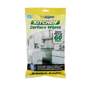 Kitchen Surface Wipes (60 Pack)